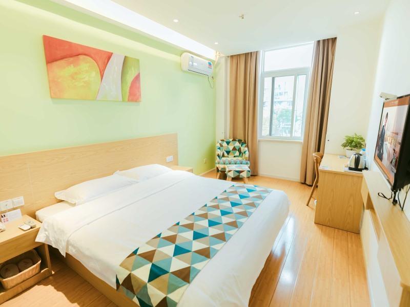 Shell Shanghai Jiadingbei Subway Station Shuping Road Hotel Exterior photo