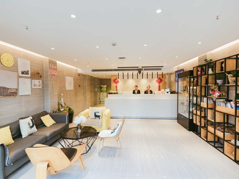 Shell Shanghai Jiadingbei Subway Station Shuping Road Hotel Exterior photo